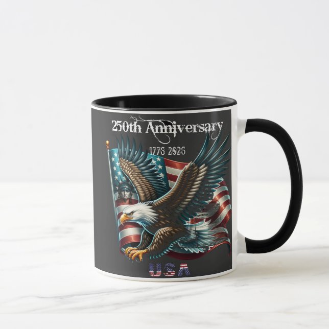 Mug Célébration du 250e anniversaire des États-Unis (Droite)