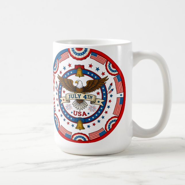 Mug Célébration du 4 juillet (Droite)