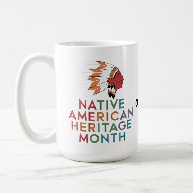 Mug Célébration du Mois du patrimoine amérindien (Gauche)