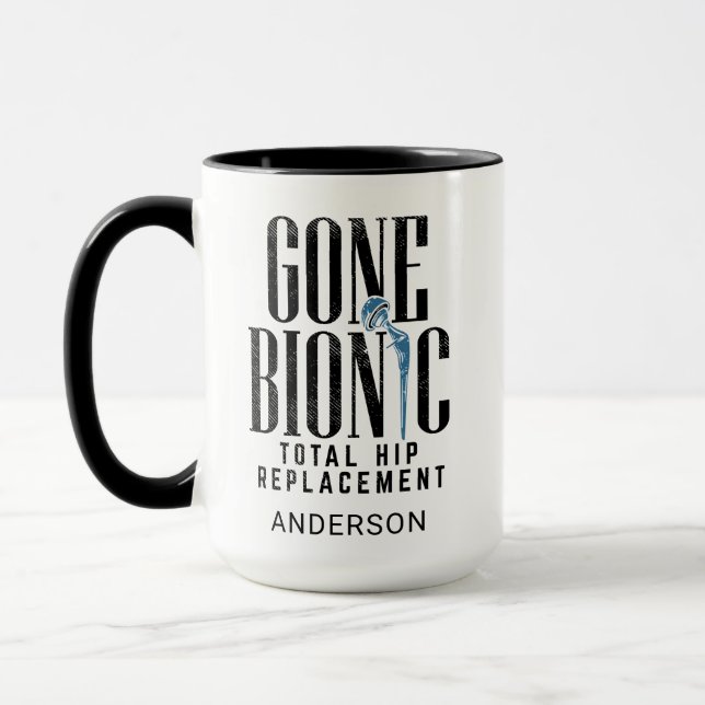 Mug Célébration du remplacement de la hanche  Bon réta (Gauche)
