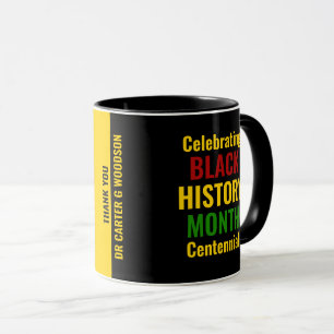 Mug Célébration personnalisée du Mois de l'histoire de