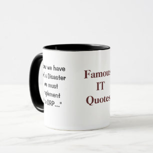 Mug Célèbre IL plaisanterie drôle de recouvrement d