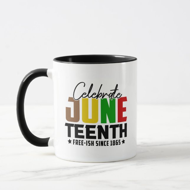Mug Célébrer la bougie de café Junetten (Gauche)