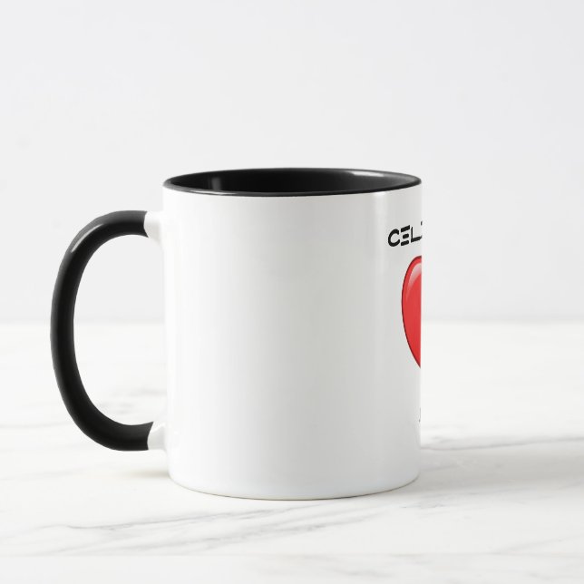 Mug Célébrer la vie (Gauche)