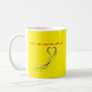 Mug Célébrer l'amour et la conception de connexion