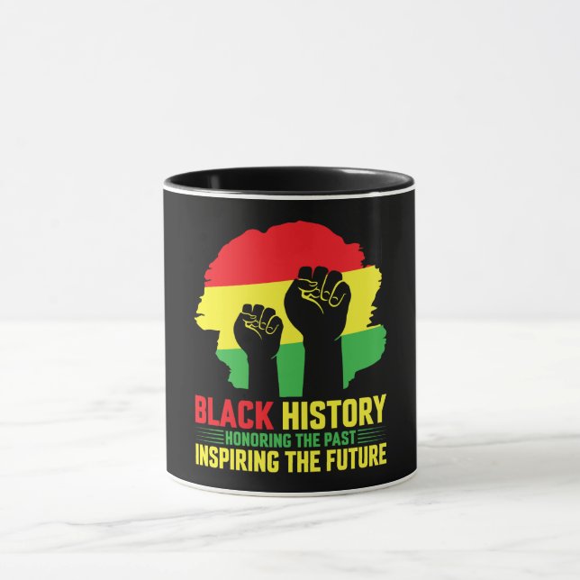 Mug Célébrer l'histoire des Noirs (Centre)