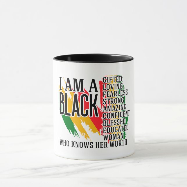 Mug Célébrer l'histoire des Noirs (Centre)