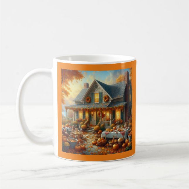 Mug Célébrez la générosité d'automne avec un charme co (Gauche)