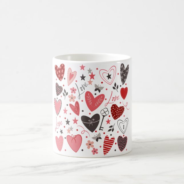 Mug Célébrez l'amour avec chaque gorgée : Saint-Valent (Centre)
