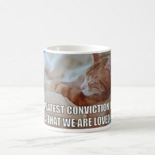 Mug Célébrez l'AMOUR - la plus grande conviction est