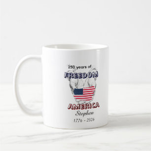 Mug Célébrez les 250 ans d'Amérique USA Anniversaire