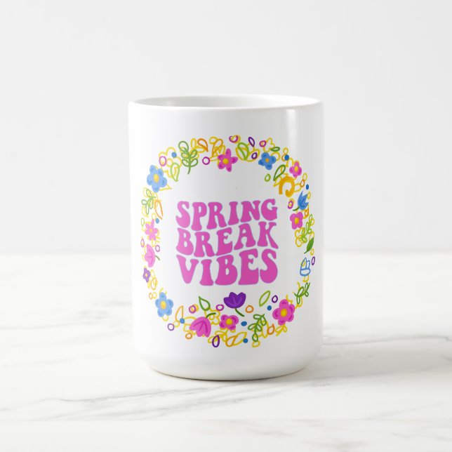 MUG CÉLÉBREZ LES VIBES DE LA RUPTURE DE PRINTEMPS 2026 (Centre)