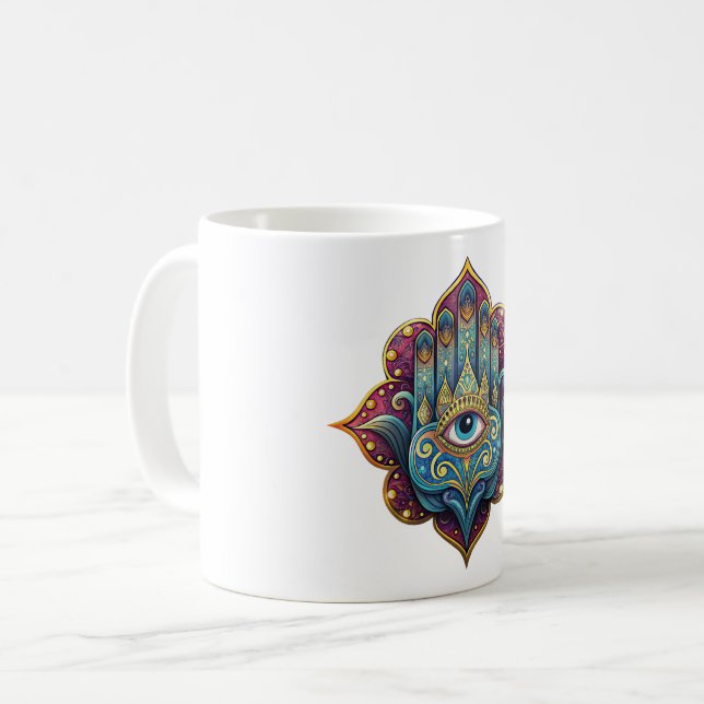 Mug Celestial Hamsa  (Devant gauche)
