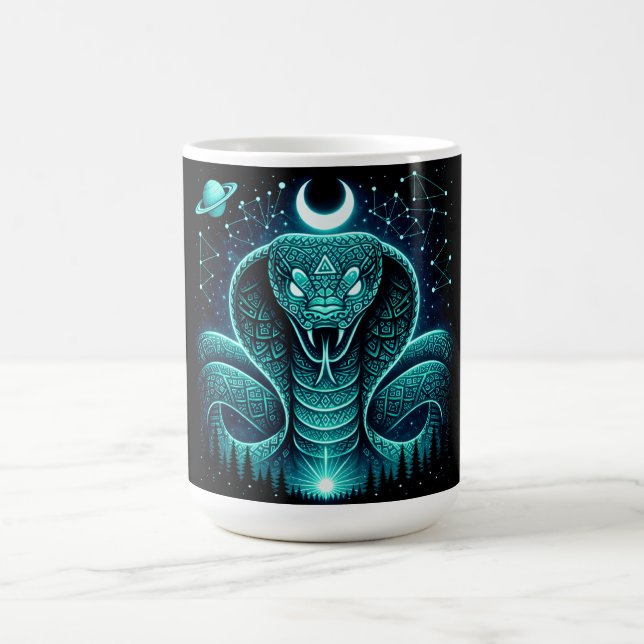Mug Celestial Snake – Cosmic Ancient Wildlife Galaxy (Centre)