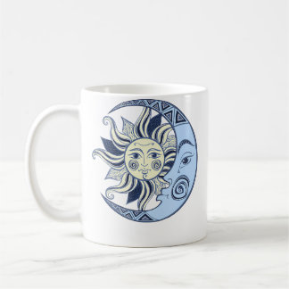 Mug Celestial Sun And Moon Boho