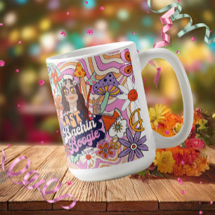 Mug Célibataire Groovy 70s Dernière Fête de Bachata ID
