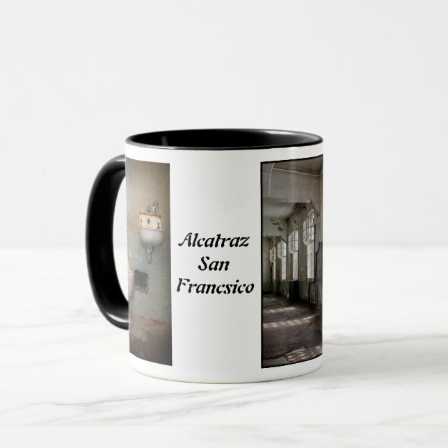 Mug Cellule de prison d'Alcatraz, San Francisco (Devant gauche)