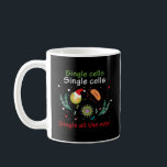 Mug Cellule unique Cellule unique Science Biologie<br><div class="desc">En explorant les subtilités des éléments constitutifs de la vie,  cette conception célèbre le monde fascinant des cellules uniques dans le domaine de la science et de la biologie.</div>