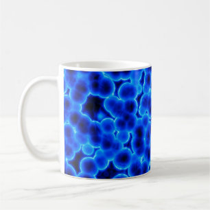 Mug Cellules 3D bleues