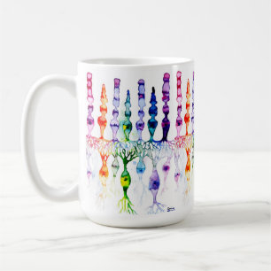 Mug Cellules cônes cellules tiges et neurone bipolaire