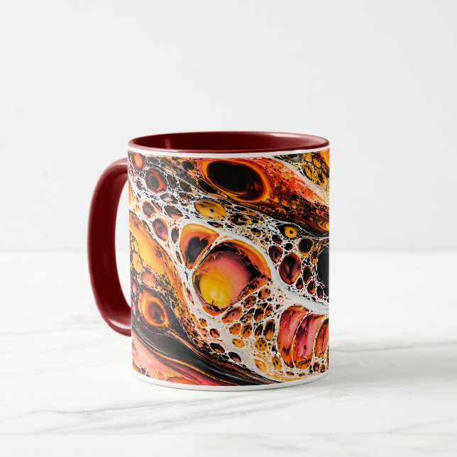 Mug Cellules de magma (Devant gauche)