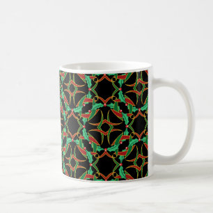 Mug Celtic Holly Wreath Motif Noël