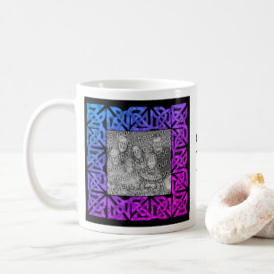 Mug Céltic Knots Rainbow Photo personnalisée