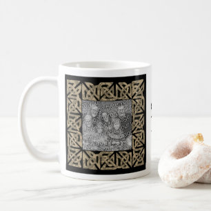 Mug Céltic Knots Sepia Photo personnalisée