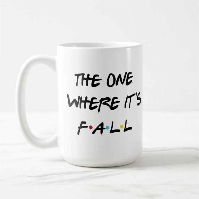Mug Celui Où C'est l'Automne (Gauche)
