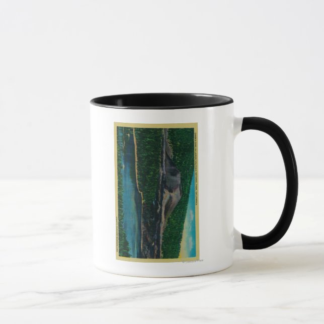 Mug Cendres du cône dans le Parc national volcanique d (Droite)