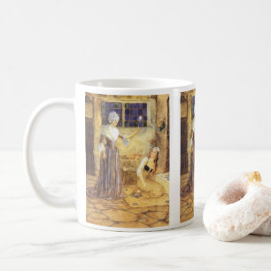 Mug Cendrillon de conte de fée vintage avec Fairy Gomè