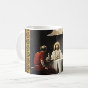 Mug Cène à Emmaüs par Carl Bloch