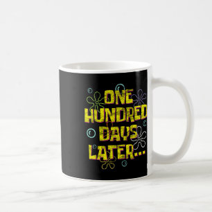 Mug Cent jours plus tard Professeur de 100 jours d'éco