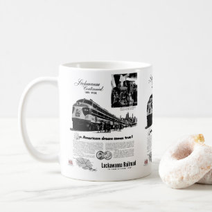 Mug Centenaire du chemin de fer Lackawanna 1951