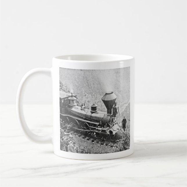 Mug Central Pacific Railroad Cape Horn California (Gauche)