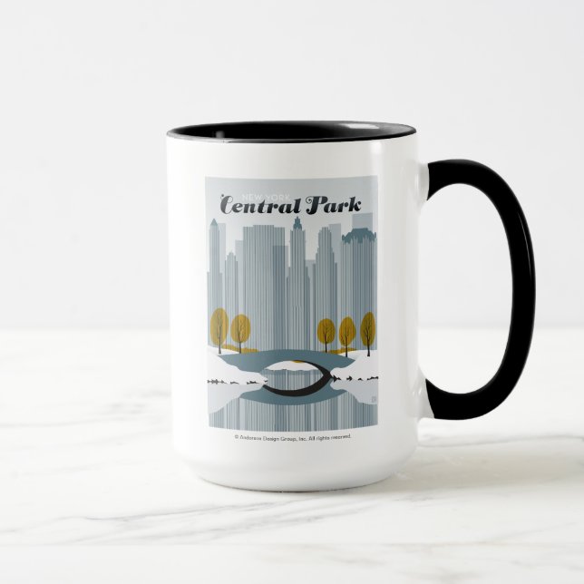 Mug Central Park, NYC - Neige (Droite)