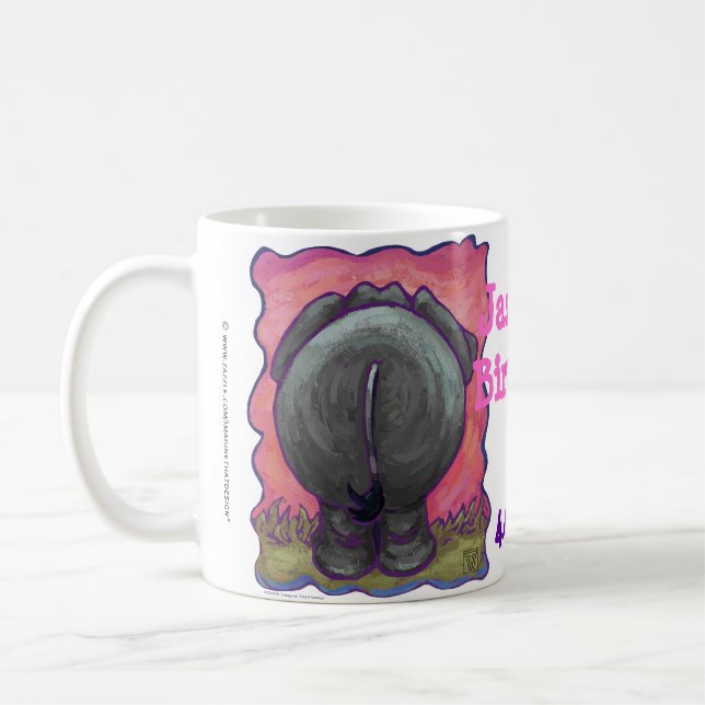 Mug Centre de fête de l'Éléphant (Gauche)