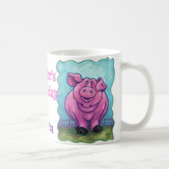 Mug Centre de la fête du cochon (Droite)