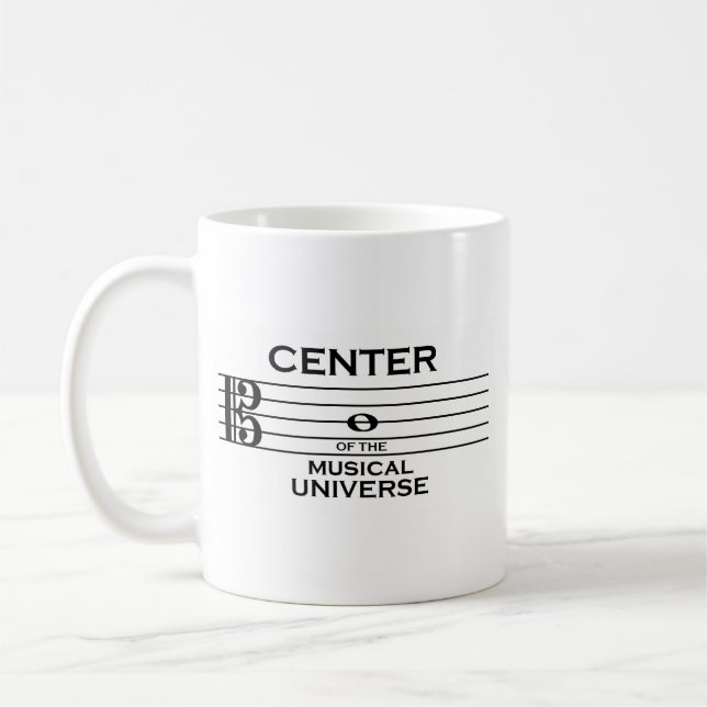 Mug Centre de l'Univers Musical Alto Clef Design (Gauche)