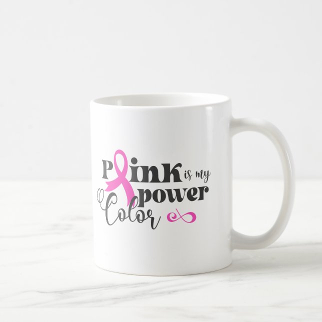 Mug Céramique Café Mug-Breast Cancer (Droite)