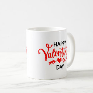 Mug Céramique café Mug-Valentine Coeurs
