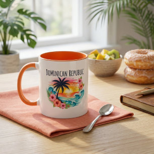 Mug Céramique du patrimoine de la République dominicai