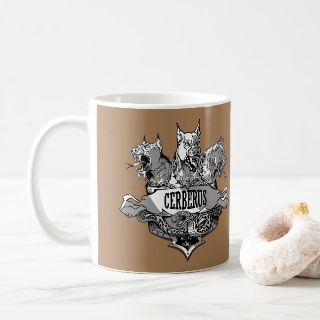 Mug Cerberus et serpent (Avec donut)