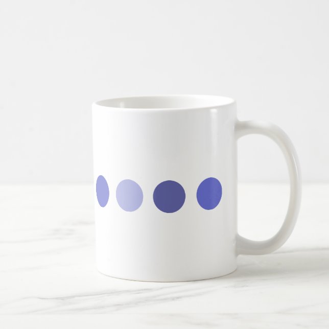 Mug cercle-bleu (Droite)