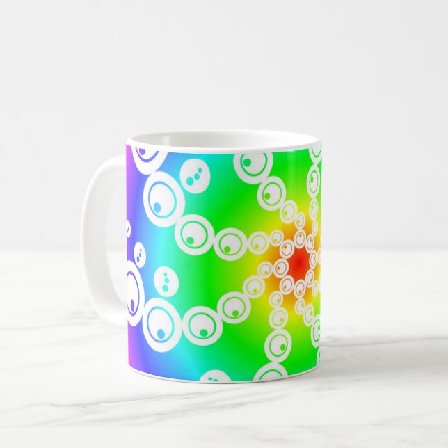 Mug Cercle de culture Abstrait (Devant gauche)