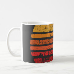 Mug Cercle de groncs Vintages du soleil Illustrationsv