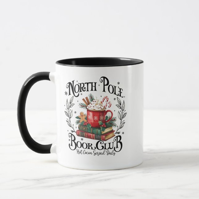 Mug Cercle de lecture du Pôle Nord Chocolat chaud de N (Gauche)