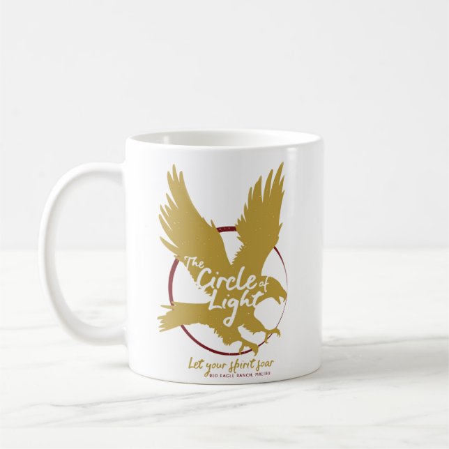 Mug Cercle de lumière (Red Eagle Ranch, Malibu Retro) (Gauche)