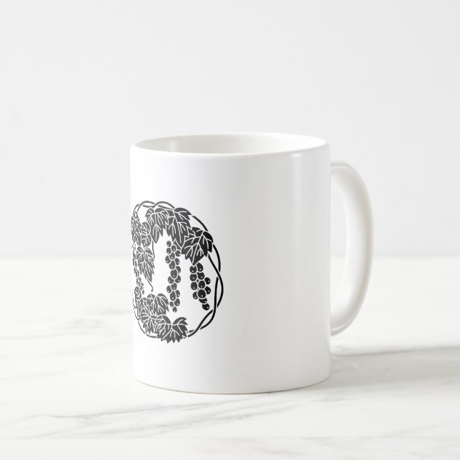 Mug Cercle de raisins (Devant droit)