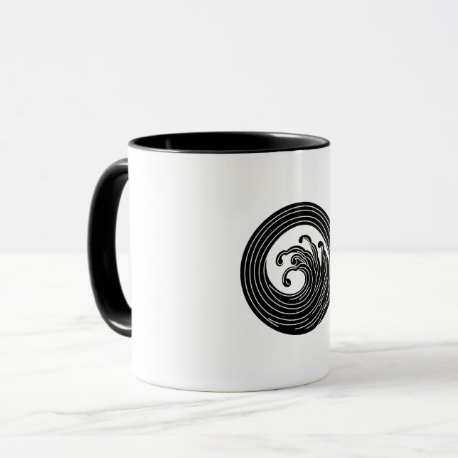 Mug Cercle de Swirl (Devant gauche)